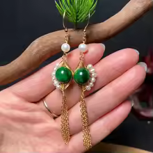 עגילי ג'ייד עלי גינקו – תמונה 12