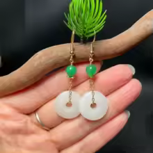 עגילי ג'ייד עלי גינקו – תמונה 18