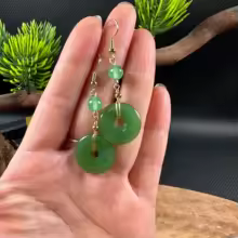 עגילי ג'ייד עלי גינקו – תמונה 14